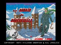 une photo d'Ã©cran de Le Manoir de Mortevielle sur Atari ST